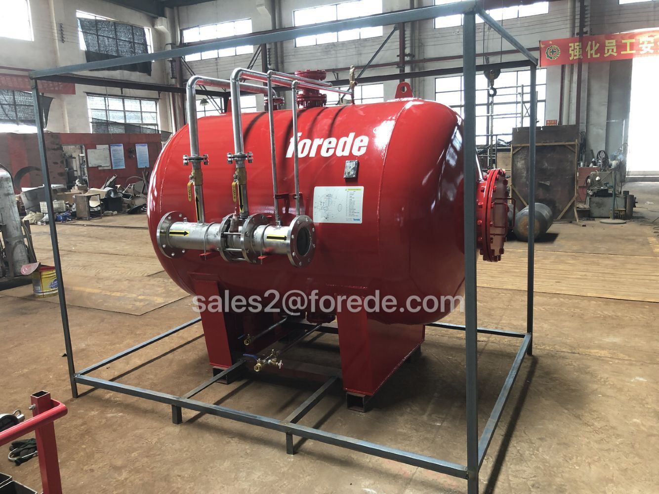 Horizontal Fire Foam Tank Horizontal Fire Foam Tank