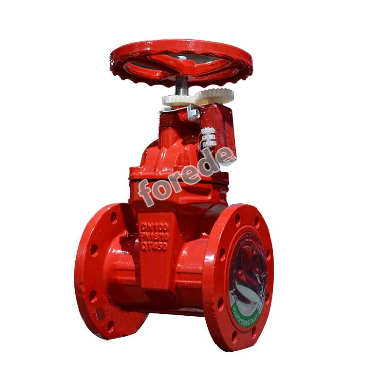 วาล์วประตูสัญญาณท้าย Flange
