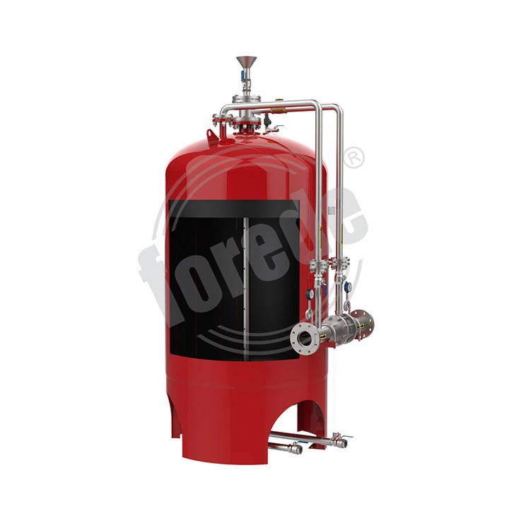 Vertical Fire Foam Bladder Tank
