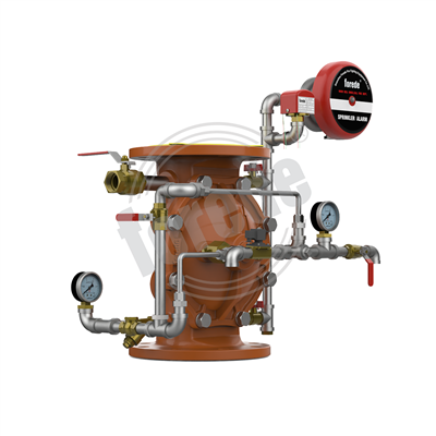 วาล์วน้ำท่วมท่อชุบสังกะสี